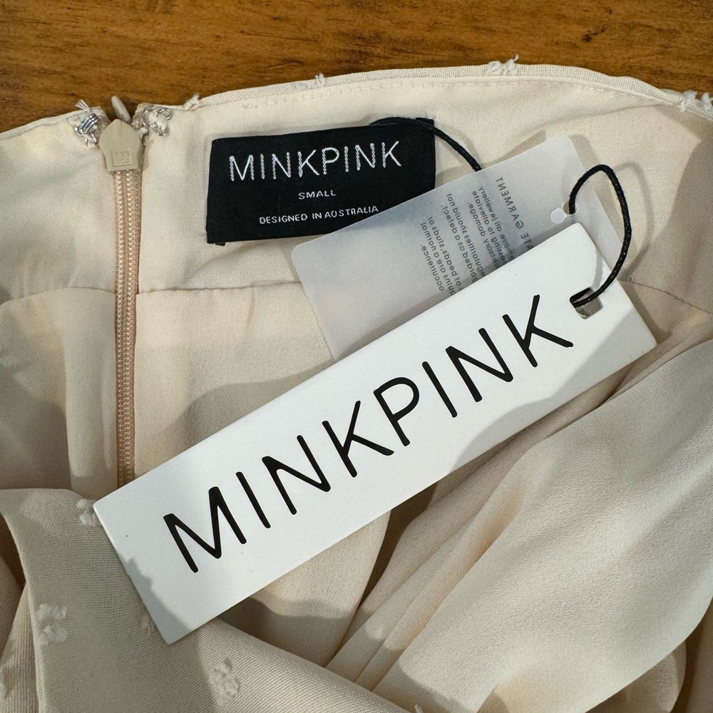 Minkpink Camilla Ecru Midi Dress - Picture 6 of 7
